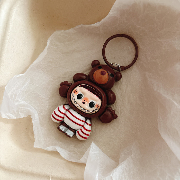 Wholesale Cute Oversized Plush Keychain Pendant Cartoon Backpack Pendant Accessories