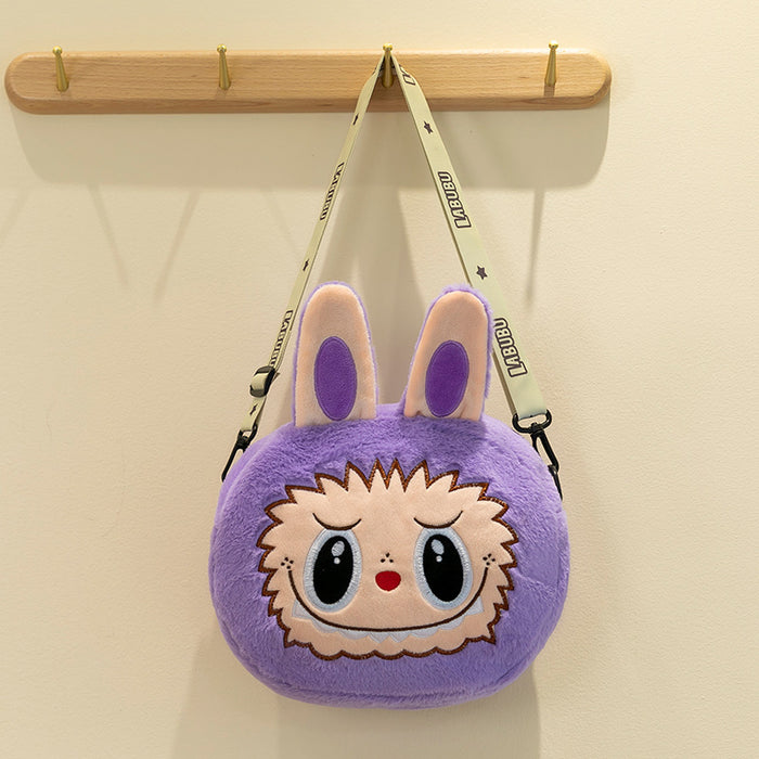 Wholesale Color Rags Plush Bag Children' s Casual Doll Bag Girl' s Cartoon Creative Snacks Portable Shoulder Bag