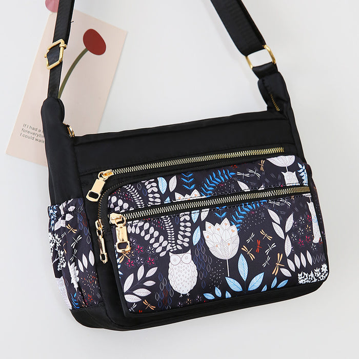 Wholesale New Fashion Shoulder Crossbody Bag Nylon Casual Backpack Canvas Bag Women's Bag