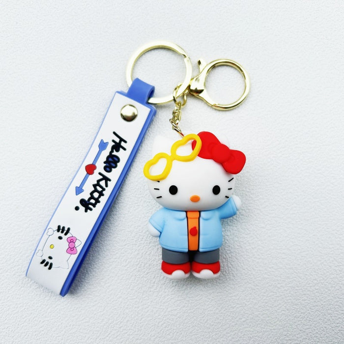 Wholesale PVC Cartoon Doll Keychain JDC-KC-WuYi116