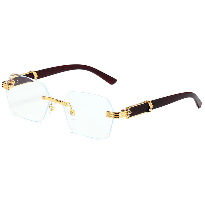 Wholesale Rimless Women's PC Sunglasses JDC-SG-HongR014