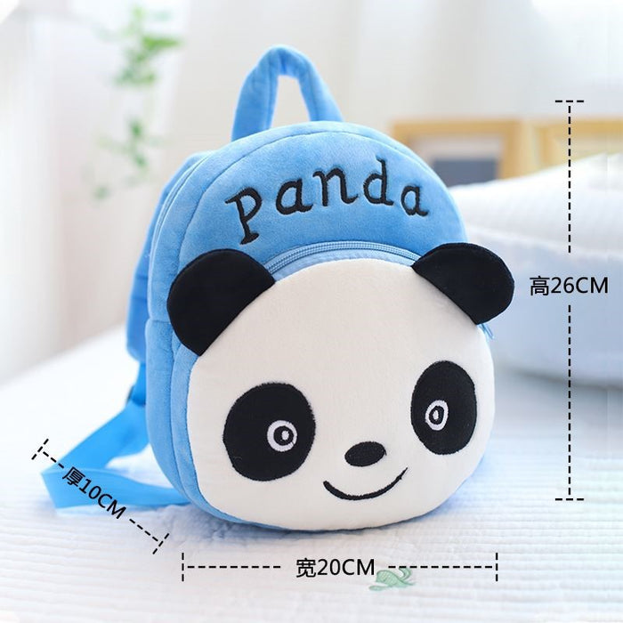 Wholesale Baby Schoolbag 1-6 Years Old Kindergarten Cute Girls Boys Cartoon Shoulder Backpack