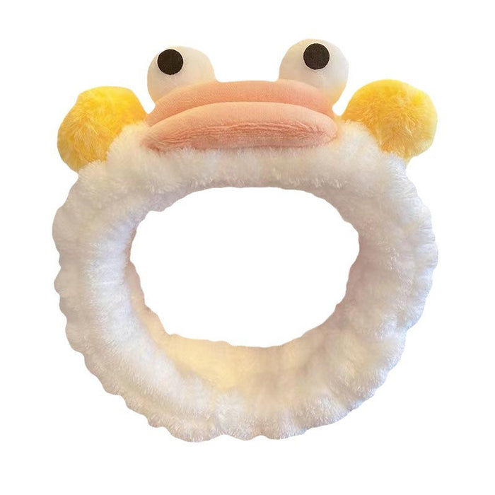 Wholesale Cute and funny sausage lips cartoon face wash headband