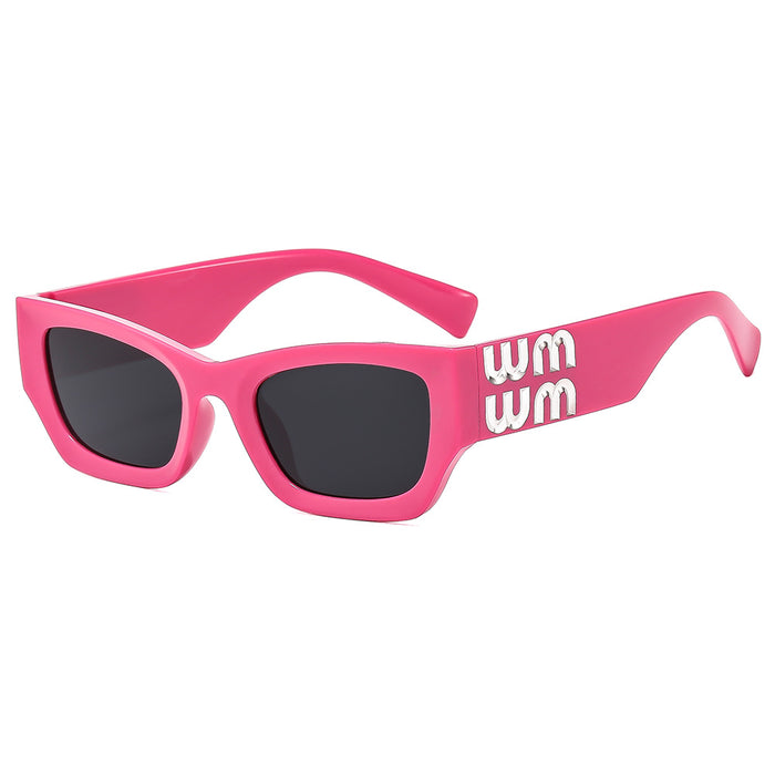 Wholesale Cat's Eye letter sunglasses retro sunglasses women's