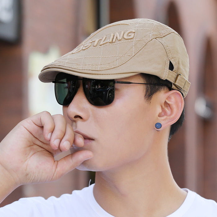 Wholesale beret casual all-match men's peaked cap sun hat forward hat