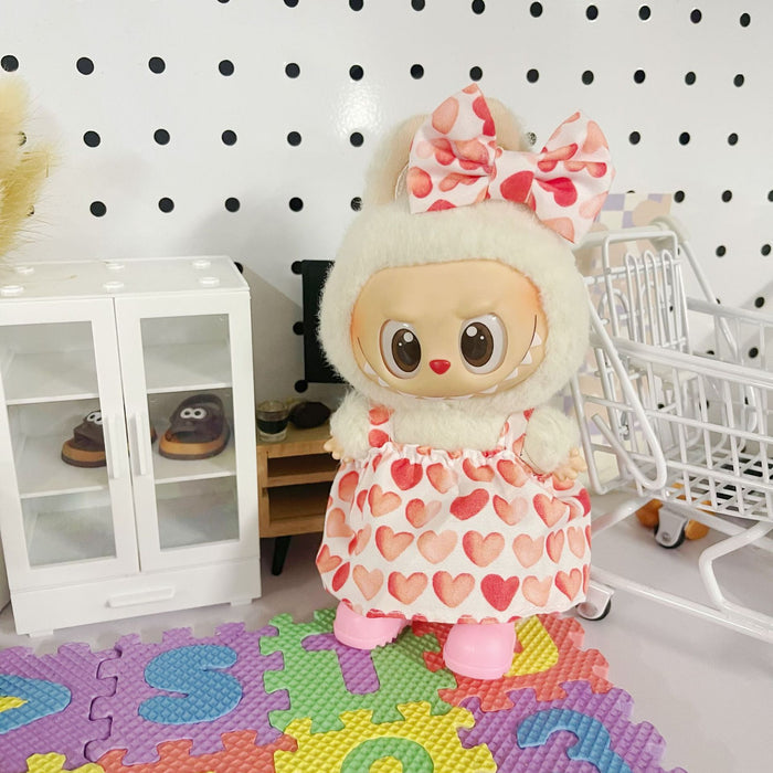 Wholesale  Wearable Baby Clothes Vinyl Doll Cute Suit Skirt Clothes