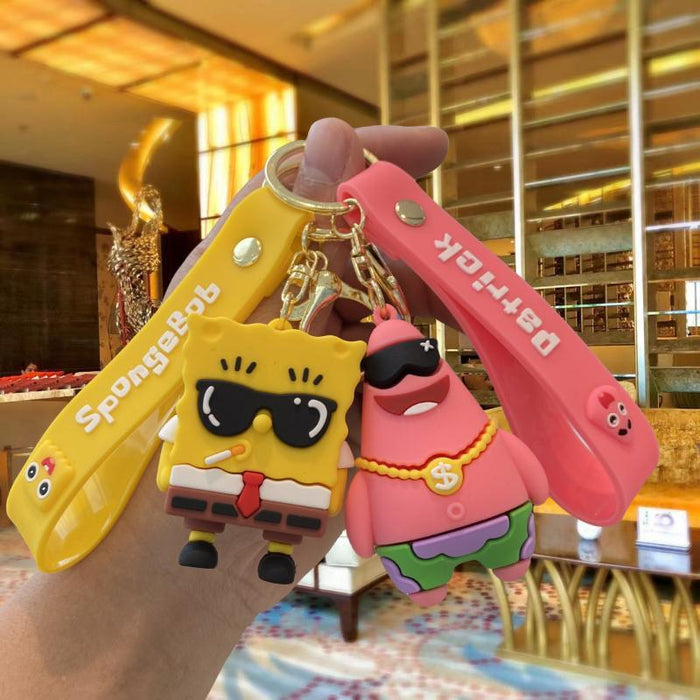 Wholesale Cartoon Silicone Keychain JDC-KC-MingT002