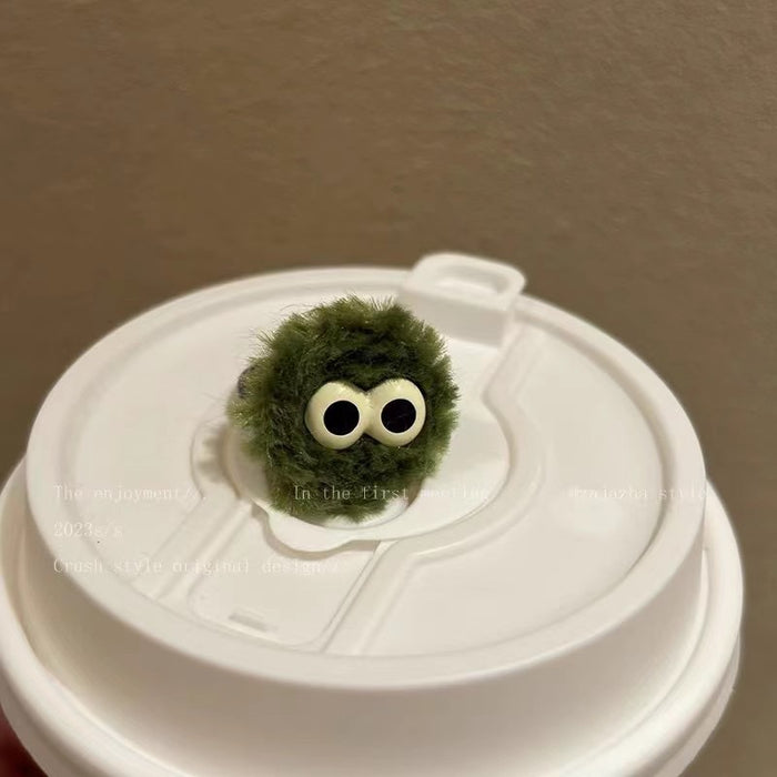 Wholesale Plush ring, niche design, cartoon and funny, index finger ring, fashionable and personalized ring