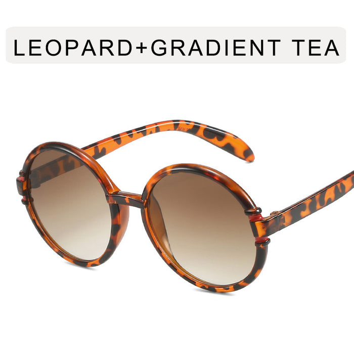 Wholesale Round frame retro sunglasses, new sunglasses, beach sunscreen sunglasses