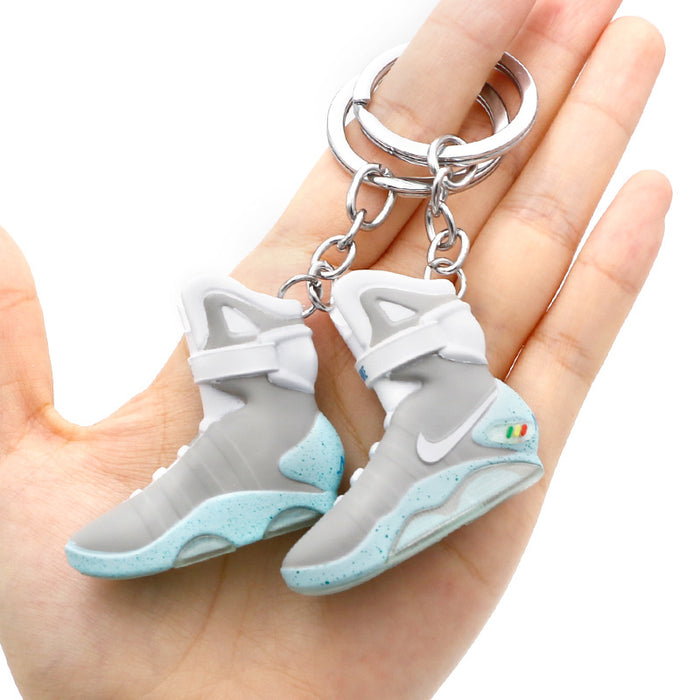 Wholesale PVC Basketball Shoe Model Keychain JDC-KC-QLPing011