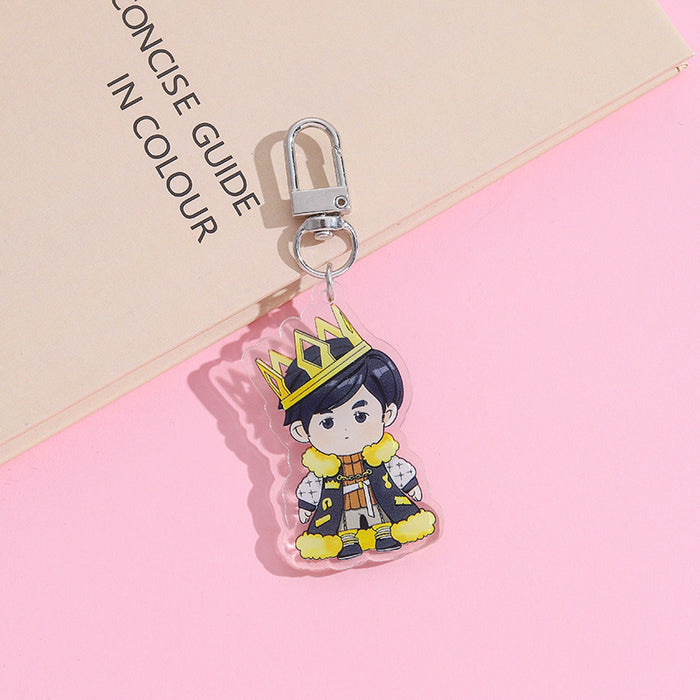 Wholesale Cartoon Cute Acrylic Keychain JDC-KC-AnDao005