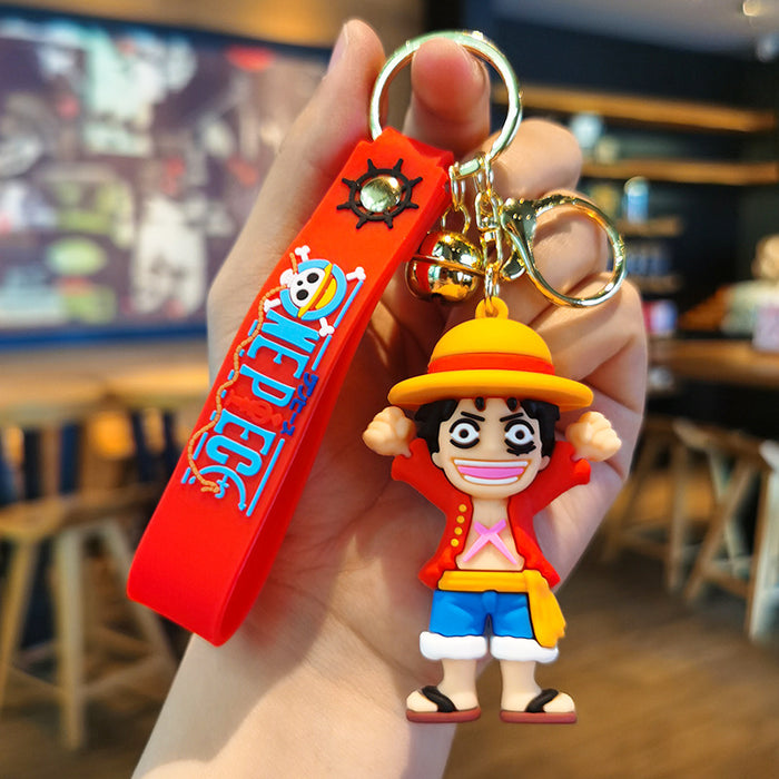 Wholesale Cartoon Doll Rubber Keychain JDC-KC-Tingm021