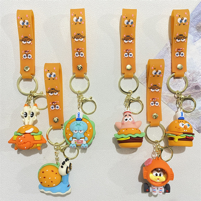 Wholesale PVC Cute Cartoon Doll Keychain JDC-KC-WuYi059