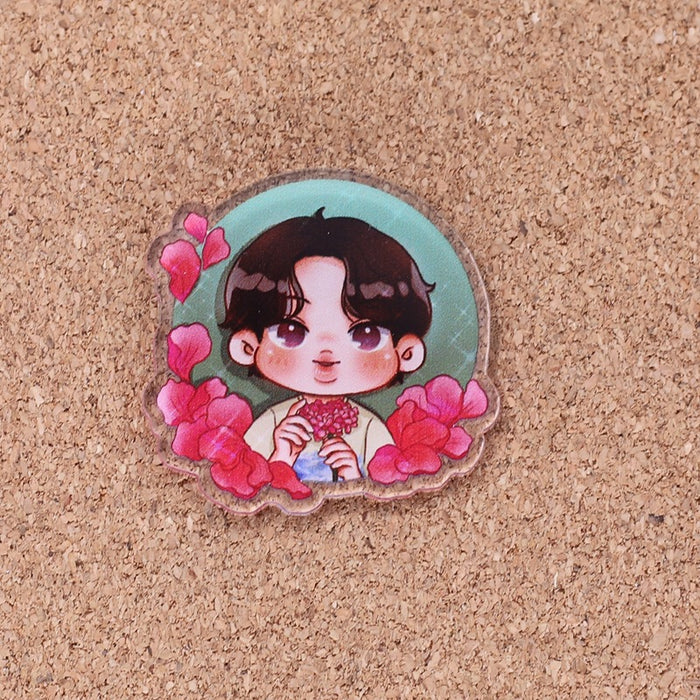 Wholesale Cartoon Acrylic Brooch JDC-BC-HanTian002