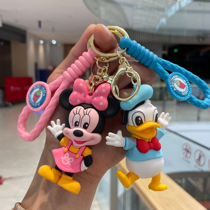 Wholesale Doll Cute Backpack Pendant Car Keychain Couple Small Gift Wholesale