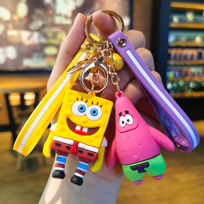 Wholesale Cartoon Doll Silicone Keychain JDC-KC-Tingm130