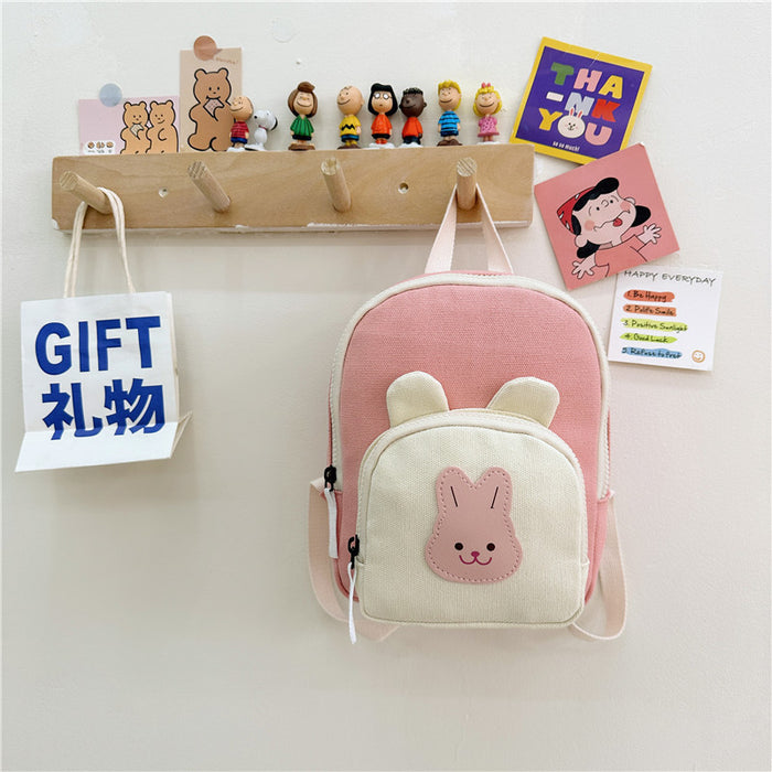 Wholesale Canvas Cute Mini Kids Backpack JDC-BP-YuanDuo077