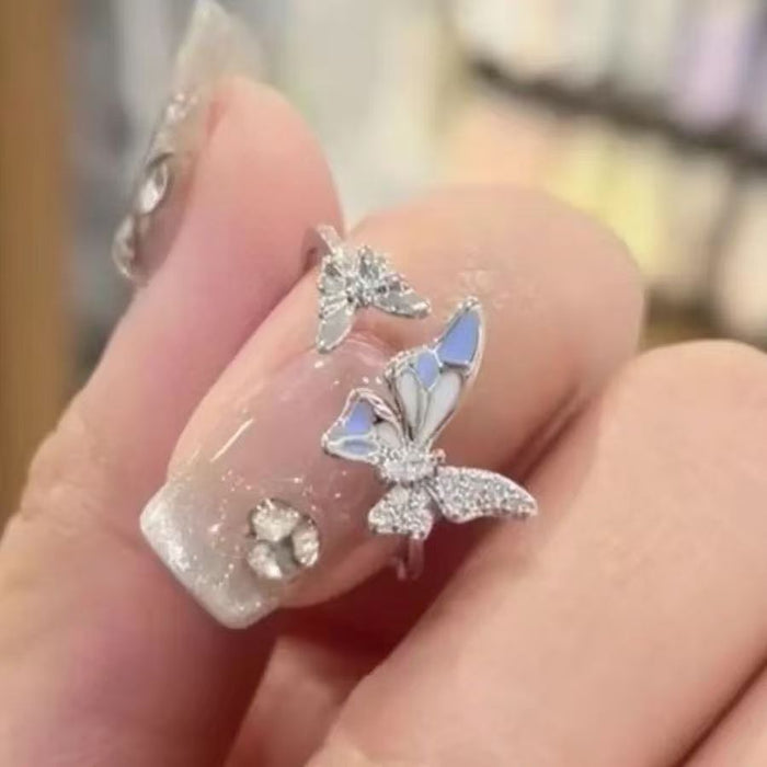 Wholesale Butterfly Opening New Ring Retro Light Luxury Exquisite High End Style Versatile