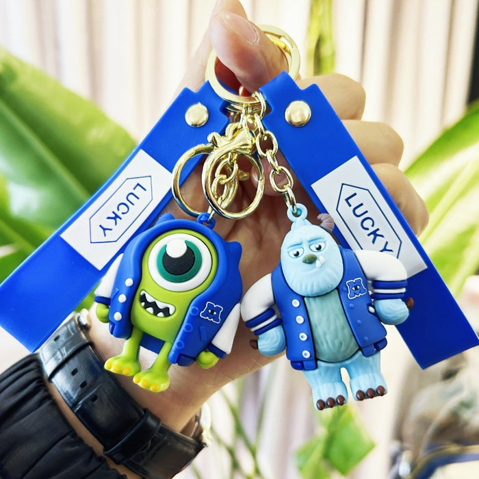 Wholesale PVC Cartoon Doll Keychain JDC-KC-WuYi170