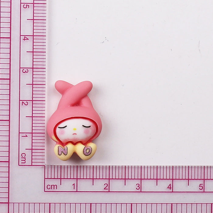 Wholesale 10pcs Cartoon 3D Doll Accessories DIY Resin Accessories JDC-FK-YaoL010