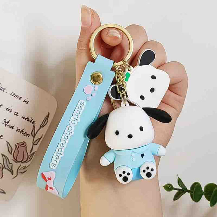 Wholesale Cartoon Silicone Doll Keychain JDC-KC-HaoXi023