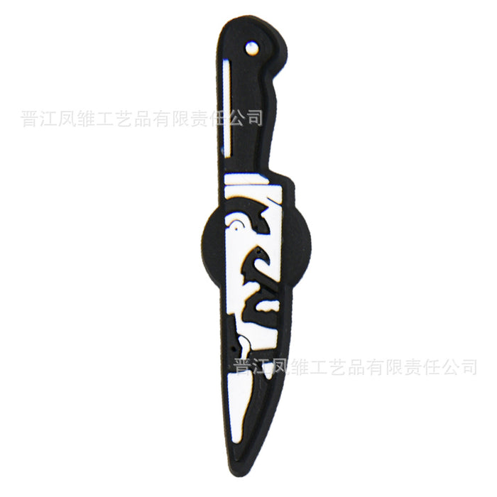 Wholesale 50pcs Horror Tarot  Series Shoes Charms Accessories Slippers Accessories Patch Decorative Shoe Buckle