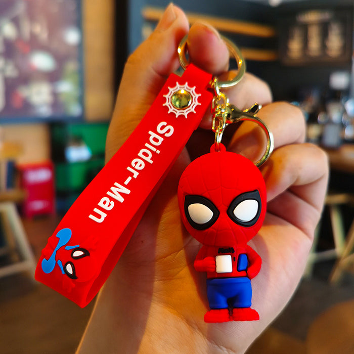 Wholesale Cartoon Doll Silicone Keychain JDC-KC-Tingm227