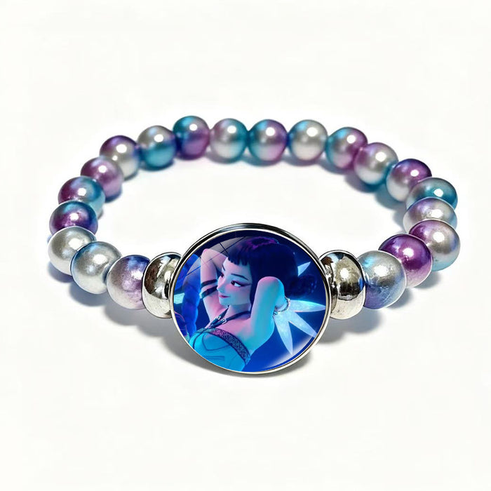 Wholesale KPOP Couple leather braided bracelet