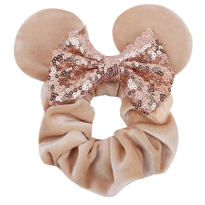 Wholesale Cartoon Cute Bow Hair Band Children's Hair Scrunchies JDC-HS-Danzuo018