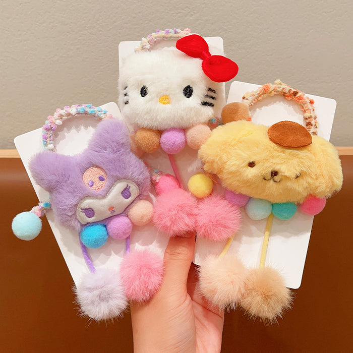 Wholesale Children's Plush Cartoon Hair Band JDC-HS-QiY009