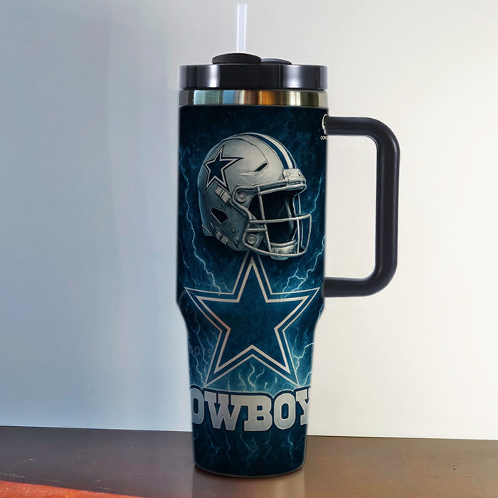 Wholesale Popular 40oz Car Cup Sf New Ice Cup Nfl American Football League Kc Thermos Cup