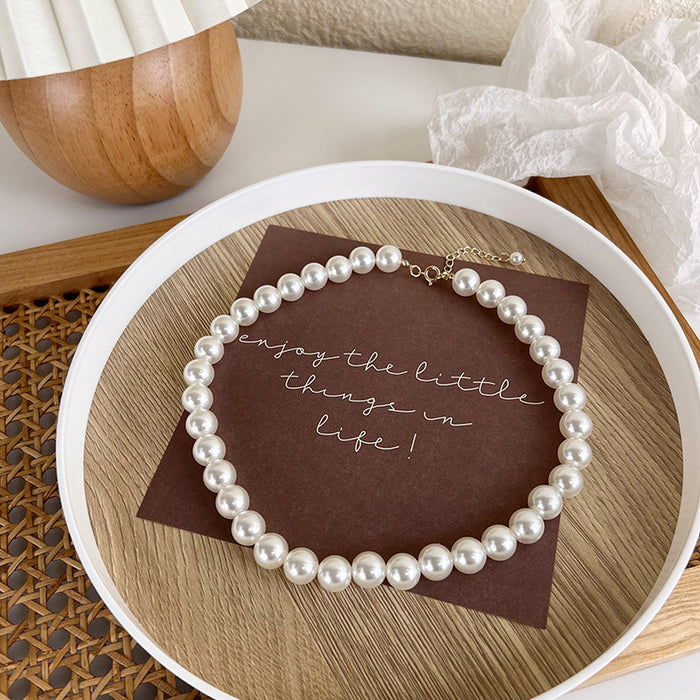 Wholesale Pearl minimalist collarbone chain new necklace necklace necklace