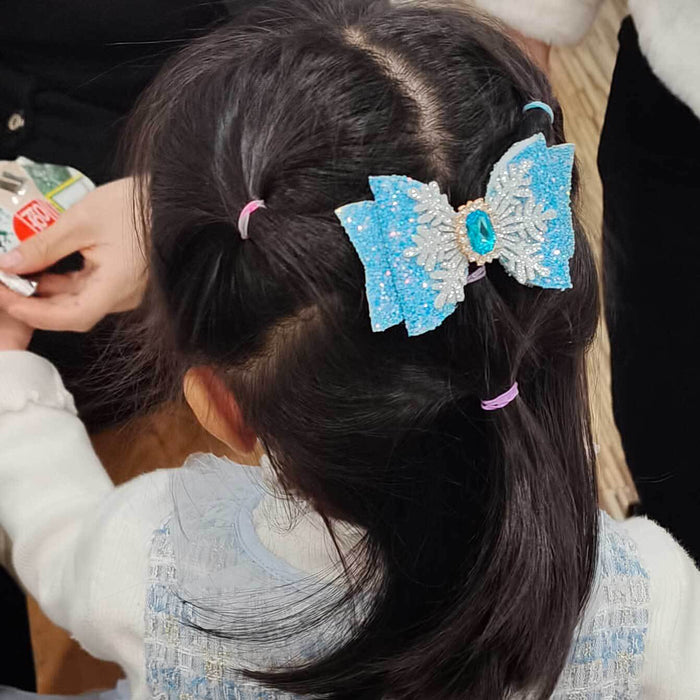 Wholesale Children Rhinestone Bow Hairpin JDC-HC-Bais006