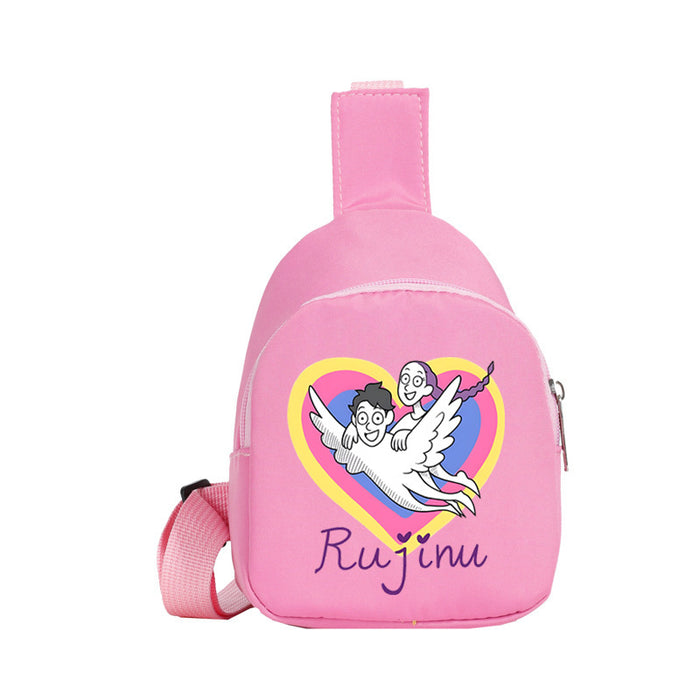 Wholesale Anime-themed Printed Shoulder Bag and Children' s Waist Bag