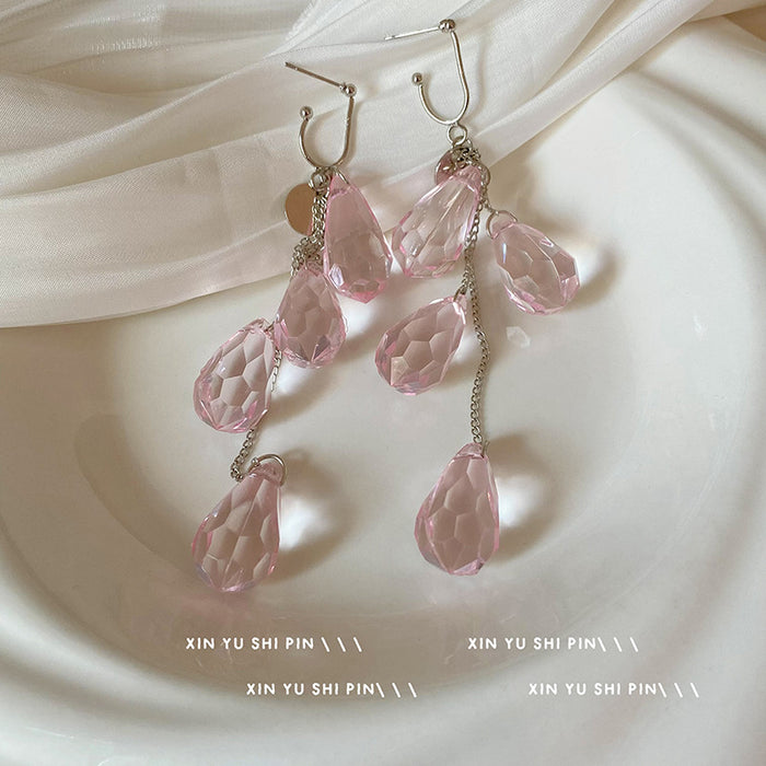 Wholesale Long tassel earrings, new retro style versatile earrings