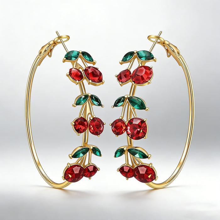 Wholesale Alloy Fruit Earrings with Pineapple Design Hanging Plating Jewelry Accessory