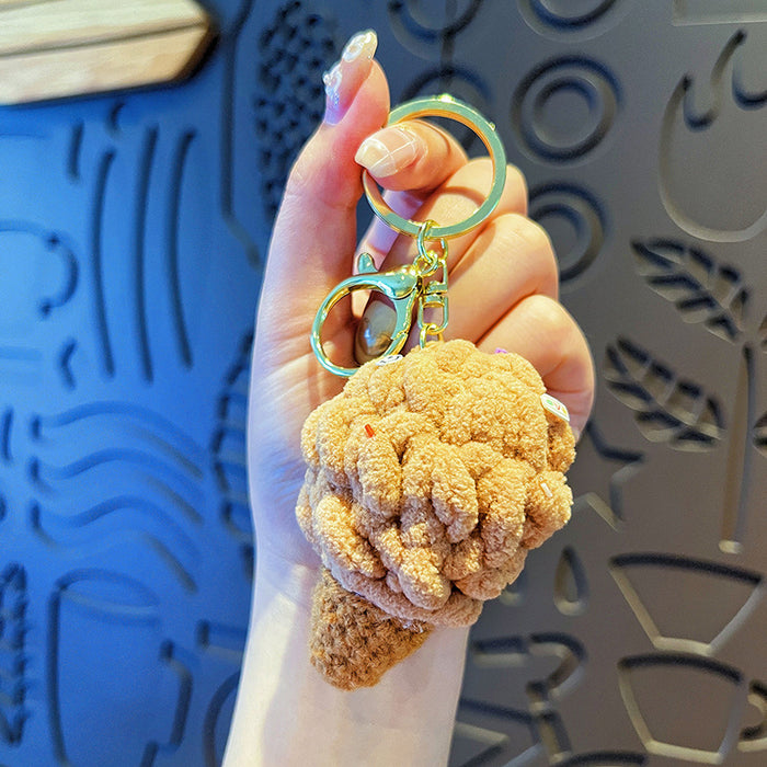 Wholesale Creative Plush Keychain Cute Cartoon Sweetener Couple Bag Pendant Small Gift