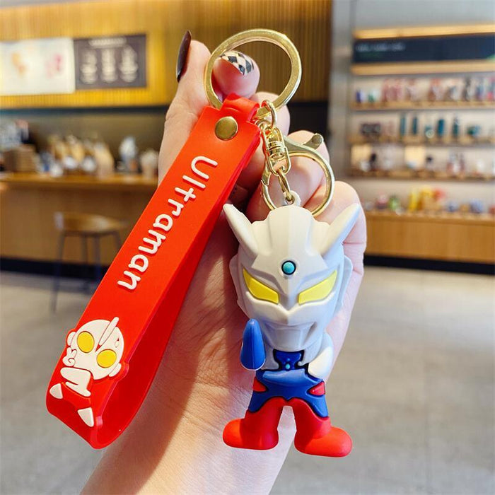 Wholesale Cartoon Key Chain Doll Key Chain Pendant Male and Children Student Schoolbag Hanging Creative Gift