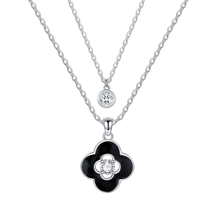 Wholesale Tree of Life necklace turquoise double layered necklace collarbone chain