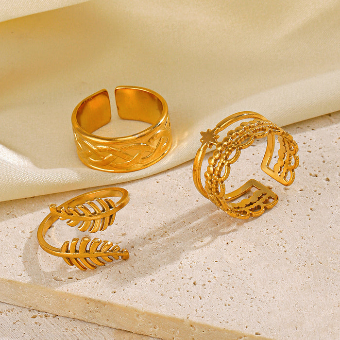 Wholesale Stainless steel Adjustable Rings female