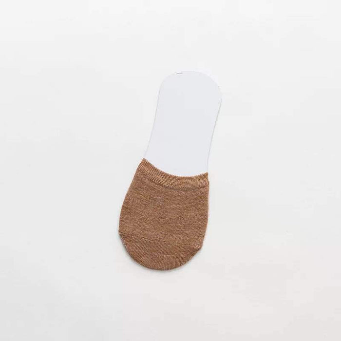 Wholesale Invisible Half Foot Socks Cotton Sweat Absorbing Boat Socks Thin Edition