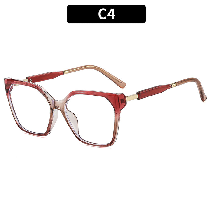 Wholesale Retro Square Anti Blue Light Glasses Frame Fashion Everyday Accessory
