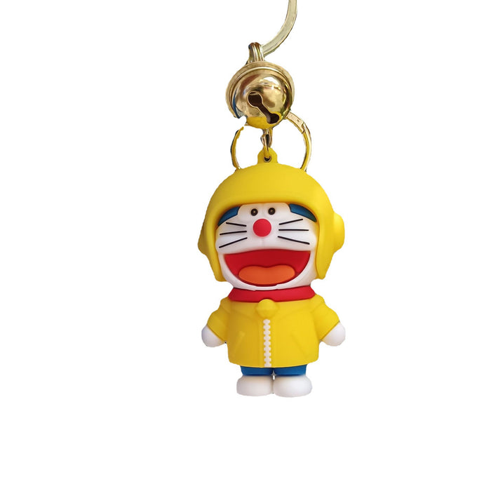 Wholesale Cartoon Silicone Anime Keychain JDC-KC-YiChang030