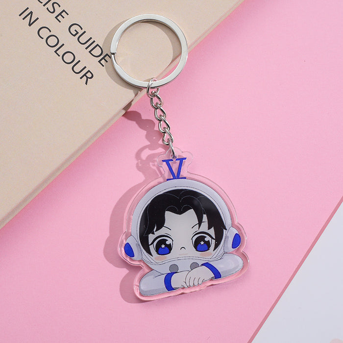 Wholesale Cartoon Cute Acrylic Keychain JDC-KC-AnDao011