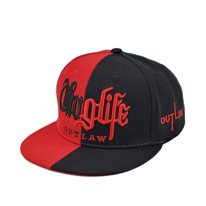 Wholesale Gaming-themed hip-hop style embroidered two-tone adjustable baseball cap