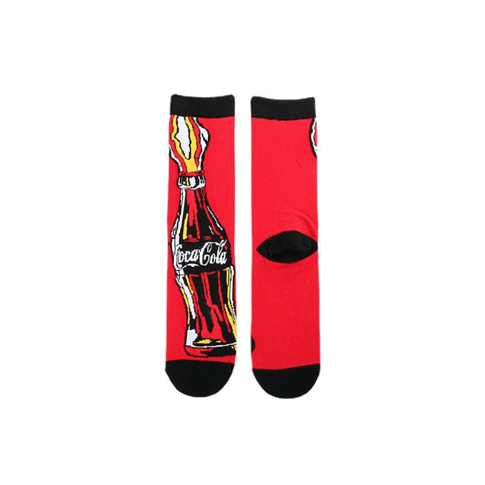 Wholesale Cartoon Polyester Mid Tube Socks (F) JDC-SK-JieQ001