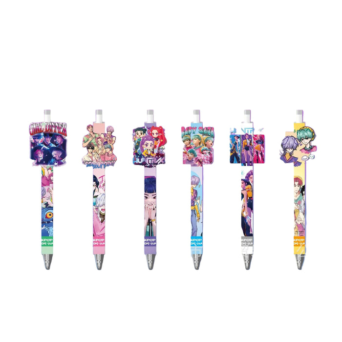 Wholesale 48pcs K-pop acrylic sticker press-type pen for students