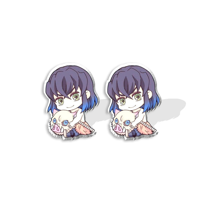 Wholesale Cartoon Heat Shrink Earrings