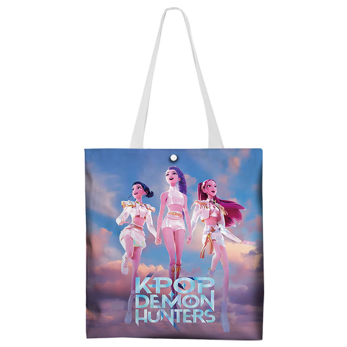 Wholesale KPOP Christmas Cartoon Merchandise Canvas Shoulder Bag