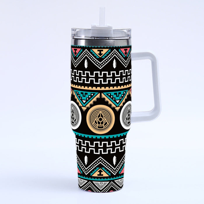 Wholesale North American Indian element 40oz car cup new ice bully cup